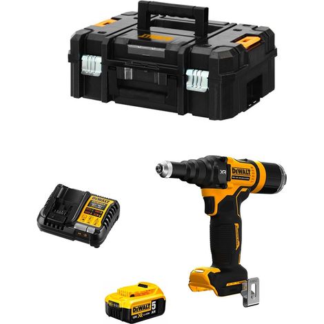 Riveteuse DeWALT DCF414P1T (1 x 5,0 Ah DCB1104 TSTAK II) (1/5)