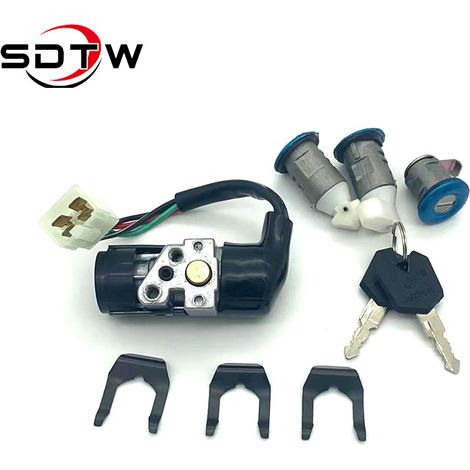 Motorcycle ignition switch lock kit compatible with Honda LEAD90 (1/5)