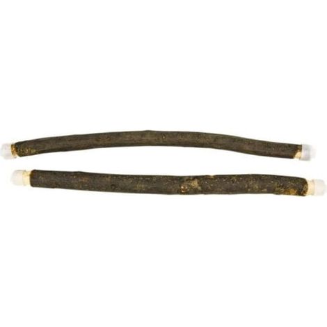 Bâtons de cage pour animaux Panama naturels 25,5 cm 2 pièces