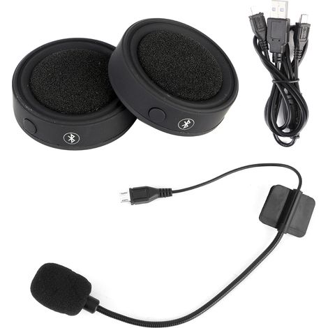 Écouteurs Bluetooth étanches BT17 pour casque, stéréo, pour la musique à moto et les trajets en mains libres (1/5)