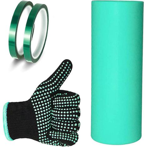 Transferfolie für Sublimations-Thermopresse, hitzebeständige Handschuhe (Set)