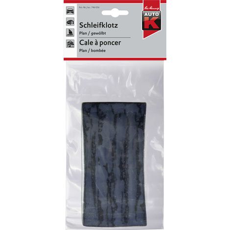 Auto-K Schleifklotz 11,5 x 21,5 cm, nass & trocken Schleifen Schmirgelpapier