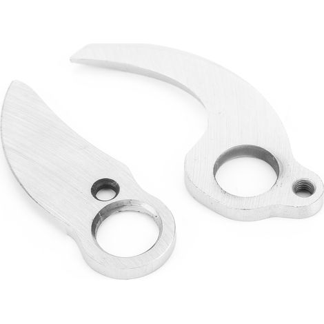 Lot de 2 lames de rechange en alliage SK5 pour sécateur électrique - Accessoires pour ciseaux de jardin (1/5)