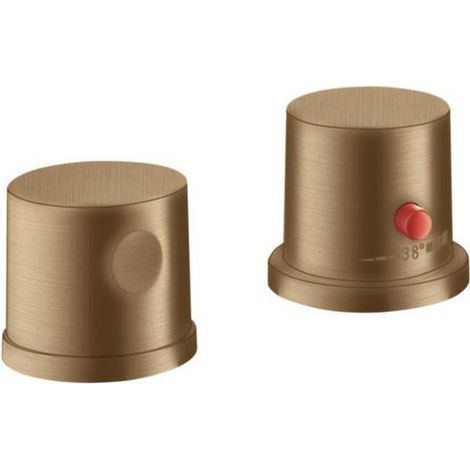 hansgrohe AXOR Uno 2-Loch Wannenrandarmatur, Thermostat, 2 (1/4)