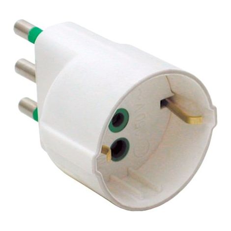 ADATTAT. 16A+T-SCHUKO BIANCO (1/4)