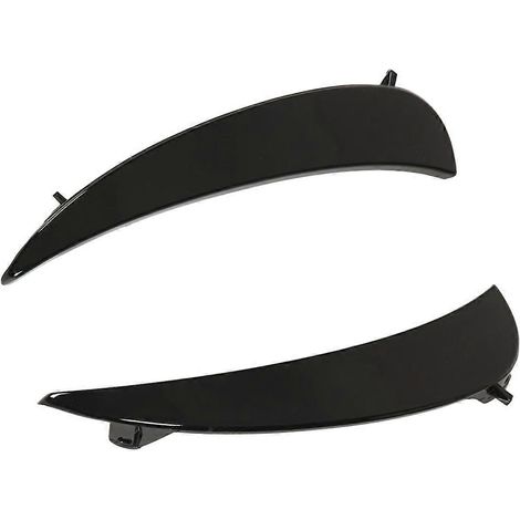 Moulure de calandre inférieure de pare-chocs avant pour Mercedes-Benz Classe E W213 (références 2138856306 et 2138856406). (1/5)