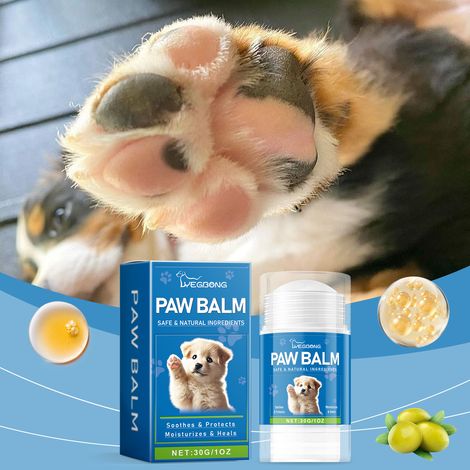 Crème de soin pour coussinets de chiens et de chats, hydratante et nourrissante pour les coussinets et les callosités – 30 g (1/5)