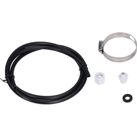 Pack de Connexion d'alimentation de Chlorinateur avec écrou Joint Collier de Serrage Tuyau d'alimentation de Chlorinateur Accessoires de Chlorateur pour Pièces CL200 CL220 (1/5)