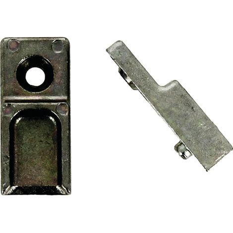 Gâche galet pour oscillo-battante 2 PVC - FERCO - 9-30256-00-0-1
