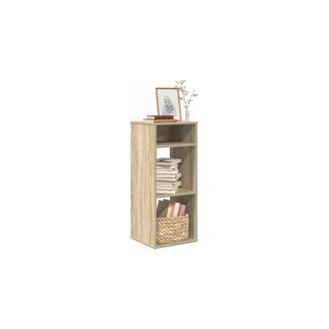Bibliothèque chêne sonoma 34x31x80 bois d'ingénierie