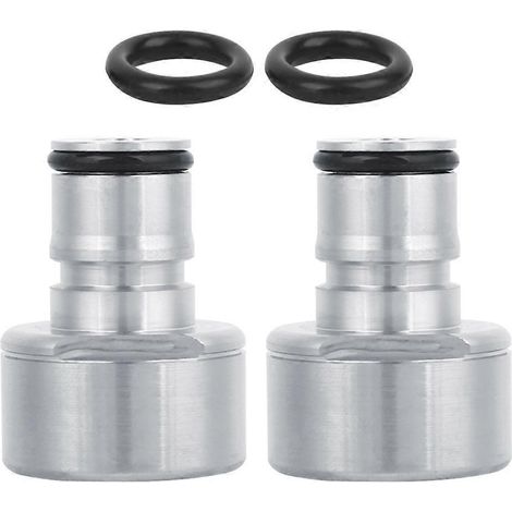 Kit de conversion à déconnexion rapide, adaptateur de coupleur de fût à verrouillage à bille pour système de mise en fût de bière artisanale (1/4)