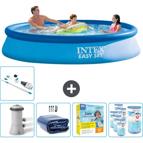 Intex Piscine Easy Set Ronde - 366x76 cm - 6-pièces SCB26 (1/5)