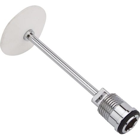 Milano 3/4" Inlet Radiator Over-Nut Flow Diverter - Chrome