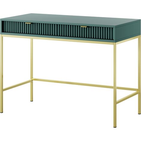 Meuble vasque, Chêne Craft, 120 (2 × 60) × 57 × 46 cm, poignée argentée, sans plan de travail (1/5)