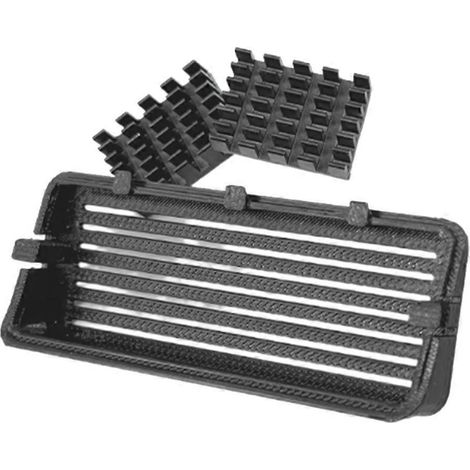 Pour le module de télécommande RC Pro 2 4G, radiateur, dissipateur thermique, plaque de recouvrement arrière dissipatrice de chaleur f (1/5)