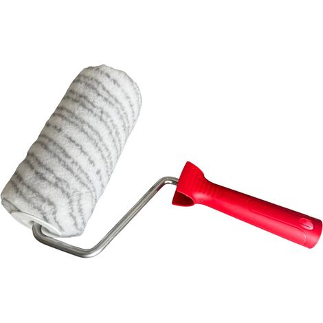 Rouleau à Peinture Rayé Gris 18 Cm Rouleau à Peinture Rayé Gris 18 Cm - Color Expert