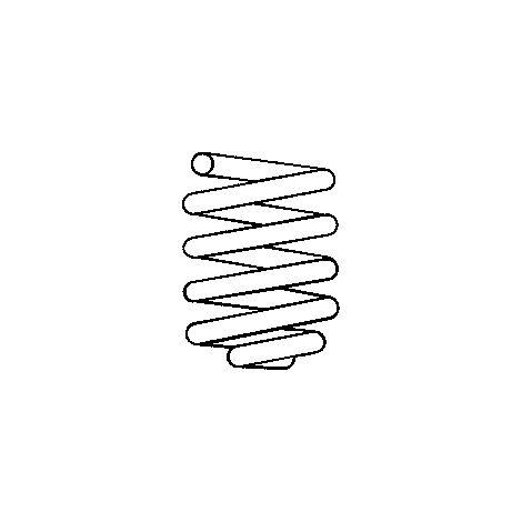 Ressort de suspension SACHS 997 462 VW 357 411 105 Q