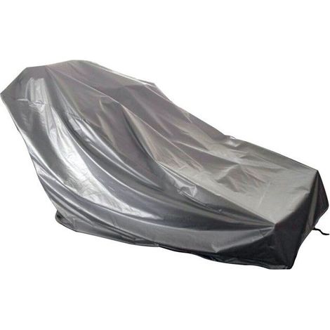 Gartenschutzhaube für Möbel - 200x95x150 cm, grau, wasserdicht und staubabweisend für den Außenbereich.