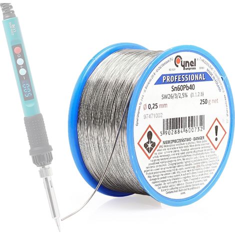 Estaño Cynel Sn60Pb40-SW26 0,25 250 g