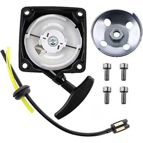 VURAHOME - Lanceur avec de démarreur pour Ryobi RBC40SB RBC52SB RBC38SB RBC52FSB Silverline Draper Makita la plupart des débroussailleuses chinoises (1/5)