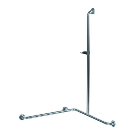 Normbau Inox Care Duschhandlauf 1100x1100x1200, rechts