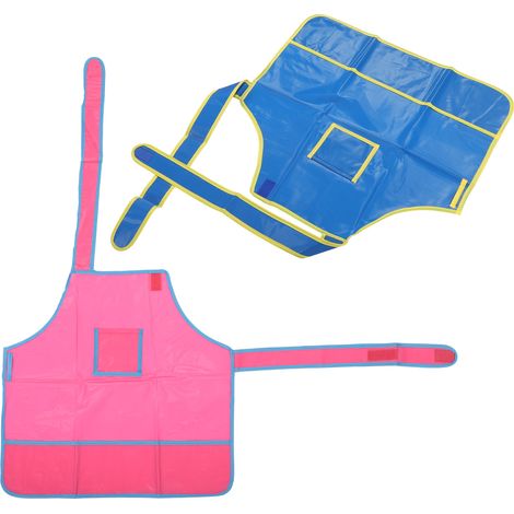 2 Tabliers de Peinture Enfants Imperméables pour Activités Artistiques et Bricolage (1/5)