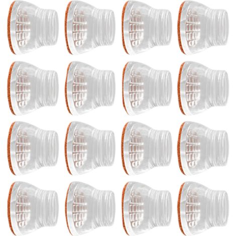 Protectores transparentes antiarañazos, almohadillas - Paquete de 16 unidades