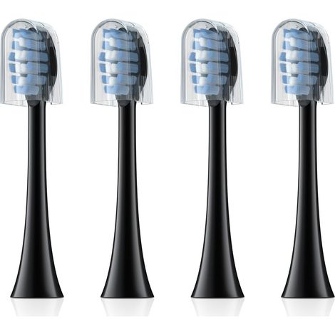 Replacement Brush Heads, 4 Pack, Compatible Only with X610 Sonic Electric Toothbrushes, Soft and Comfortable Bristles