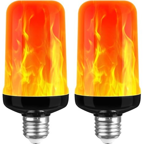 Ampoule à Flamme LED, 3W E27 Ampoule à Effet de Flamme, 1400K (1/5)