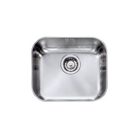 CM 011953XCSSX Cinzia Lavello Sottopiano 1 Vasca Acciaio Inox Satinato 34 2 x 41 cm colore Acciaio inox (1/5)