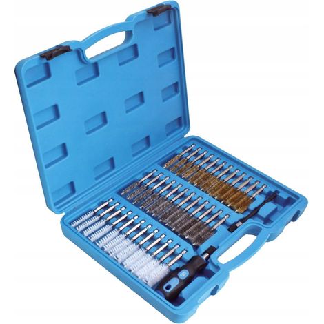 Kit de brosses sata métal 36 pièces tailles variées (1/3)