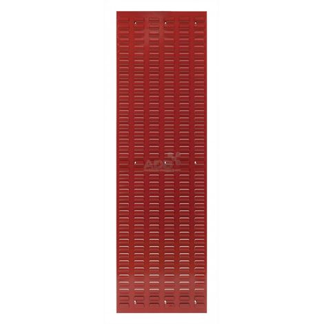 ADB Schlitzplatte Lochwand Werkzeugwand Werkstatt Senkrecht L456xB1482mm RAL3020 (1/4)