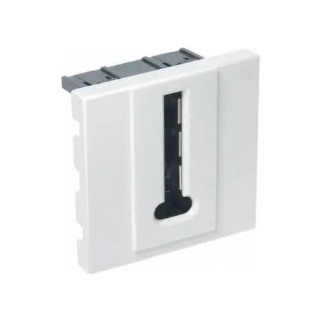 Prise téléphone pour appareil encastré Casual Blanc Brillant
