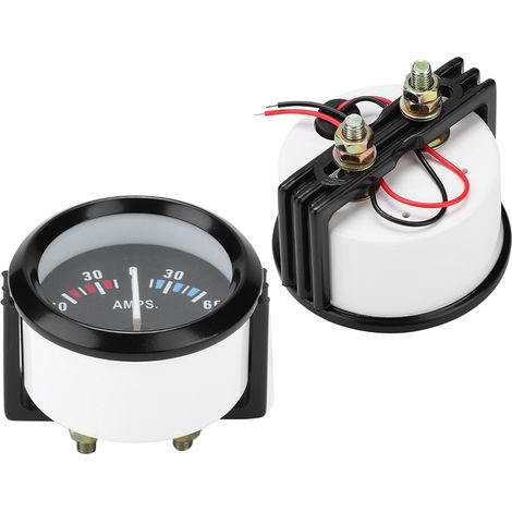 12V 60-0-60 AMP Amperemeter Universal-Amperemeter 52m/2in Universal für Fahrzeuge (1/5)