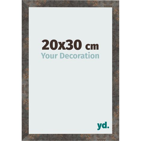 yd. - Cadre photo 20x30 - Metal Oxyde - MDF - Bologna