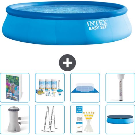 Intex Piscine Easy Set Ronde - 457x107 cm - 9-pièces S574 (1/4)