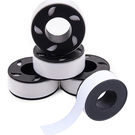 Ruban Plomberie 20mm x 15m, Ruban d'Étanchéité PTFE pour Filetage Gaz et Eau, Ruban Anti Fuite d'Eau pour Tuyaux Sanitaires et Chauffage (1/5)