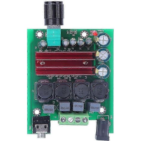 TPA3116D2 2.0 HiFi Digitalverstärker, 2x50W Stereoplatine, Zweikanal, 8-25V Netzteil, Klasse D (1/3)