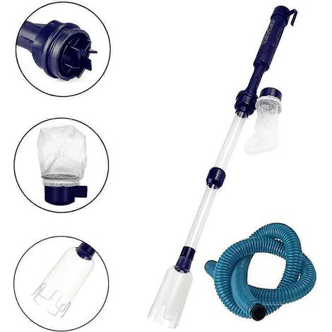 Nettoyeur de gravier pour aquariums - Outils électriques - Sans danger pour le changement d'eau (1/4)