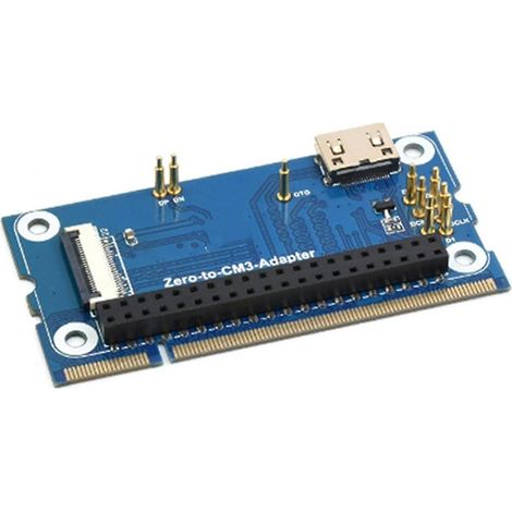 Adaptateur Zero 2W vers module de calcul 3 pour Raspberry Pi adaptateur Zero 2W vers CM3 carte d'extension CM3+ (1/5)
