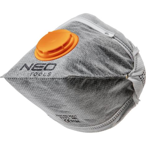 NEO FFP1 Halbmaske mit Aktivkohle und Ventil - 3 Stück (1/3)