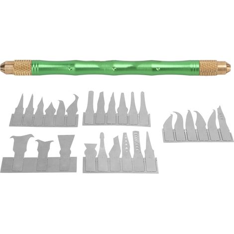 Kit de lames de réparation de puces BST-69A, couteau de réparation de cartes mères pour smartphones, ordinateurs portables et appareils électroniques. (1/5)