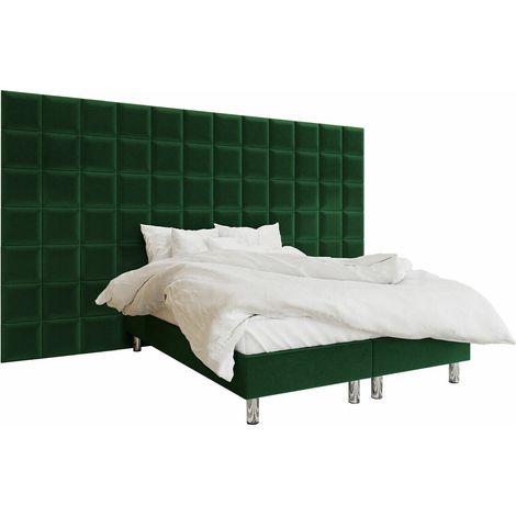 Lit boxspring Logan 102, Manila 35, Continental, Double, 160x200, Tissu, Disponible, 360x200x180cm (1/5)
