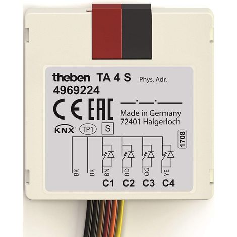 Theben TASTERSCHNITTSTELLE 4FACH UP (T4969224 KNX) (1/5)