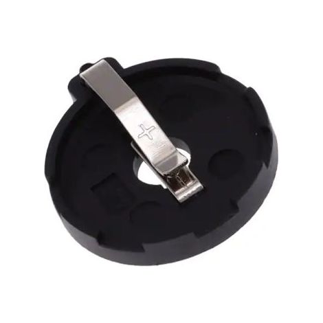 Porte-pile 1 x RS PRO CR2032, raccordement Traversant