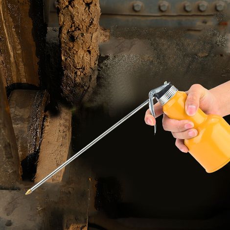 Pistolet graisseur haute pression 500g, pompe en alliage d'aluminium, bidon d'huile métallique (1/3)