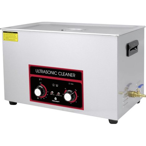 TOOLCRAFT USC-3000 Ultraschallreiniger Bürobedarf, Schmuck, Werkstatt 600 W 30 l mit Heizung, mit Re (1/5)