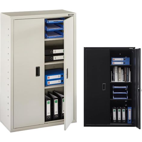 Arebos – Tréteau de support cric de voiture – Chandelles de levage 2 pièces 3T – Construction métallique robuste – Capacité de charge 3T (1/5)