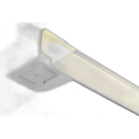 Profilé Aluminium Gilg - 2 Mètres Aluminium - Ledme - LM3871 (1/3)