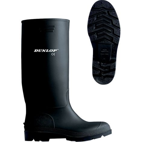 DUNLOP PVC-Stiefel PRICEMASTOR 701200 schwarz Gr. 45